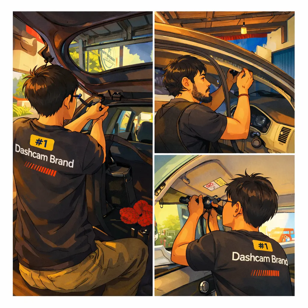 jasa pasang resmi dashcam 70Mai